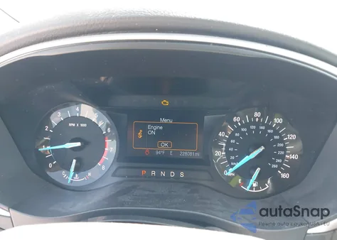 2014 Ford Fusion Se из США, поврежденный, VIN 1FA6P0HD7E5367586